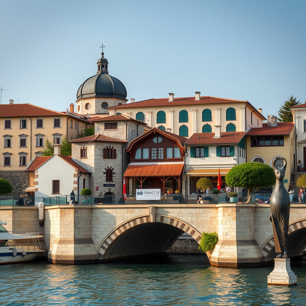 Collection of lesser-known museums, galleries, and historical sites near the bridge including a 14th-century chapel, traditional craft workshop, and riverside sculpture garden